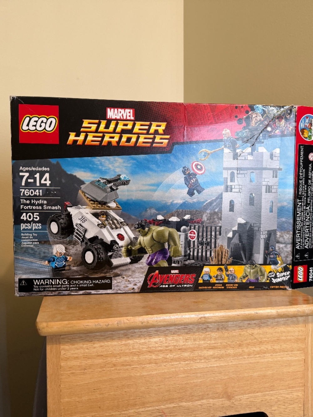 LEGO Marvel Super Heroes Avengers The Hydra Fortress Smash Set #76041